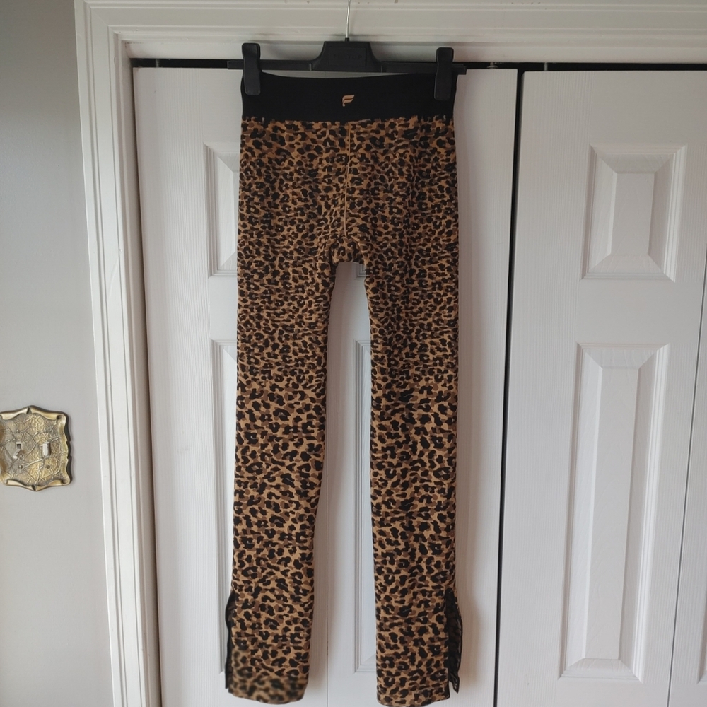 Fabletics Leopard Print Leggings - Picture 2 of 9